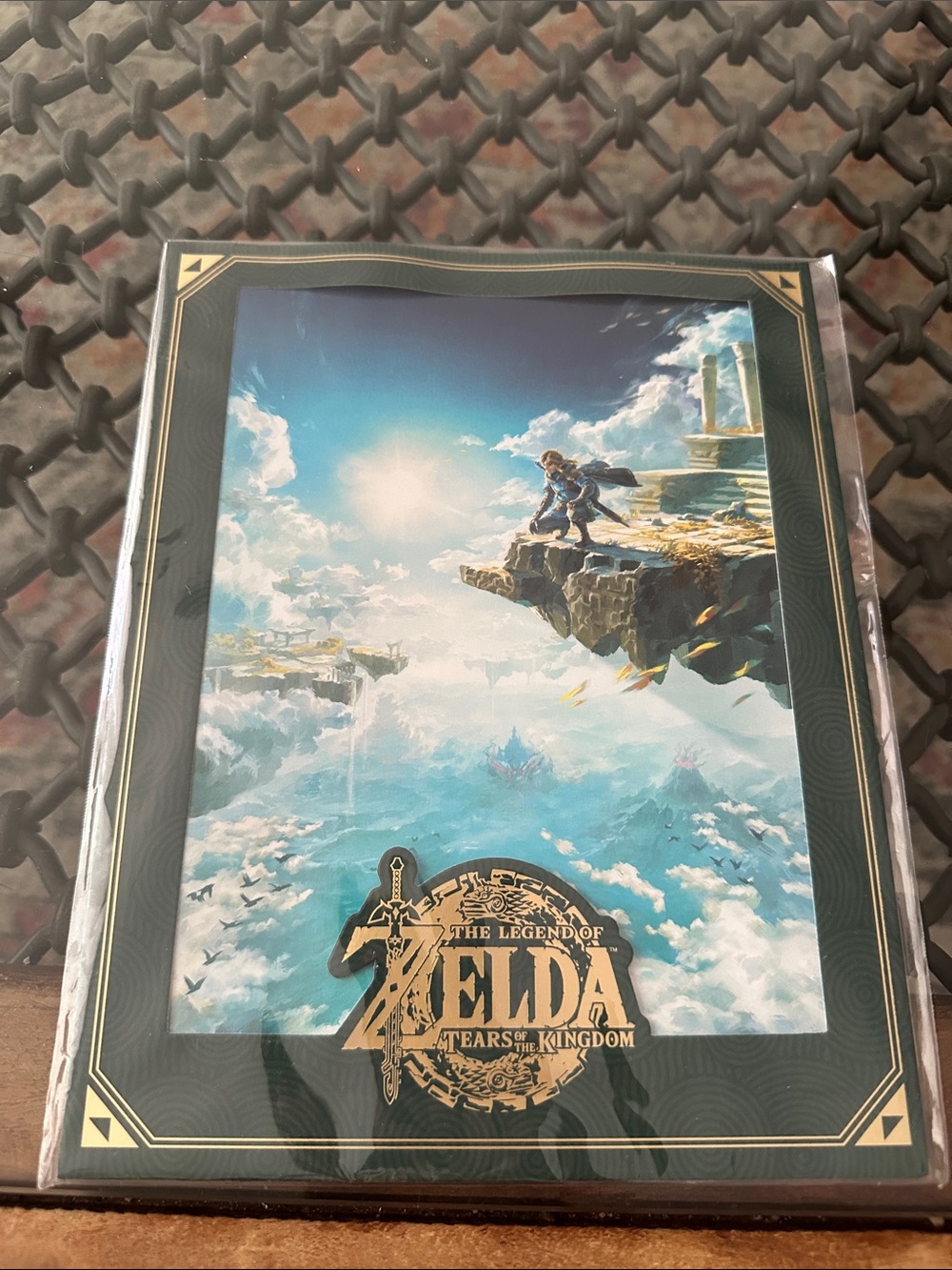 The Legend of Zelda Tears of the Kingdom Poster - Sky Artwork